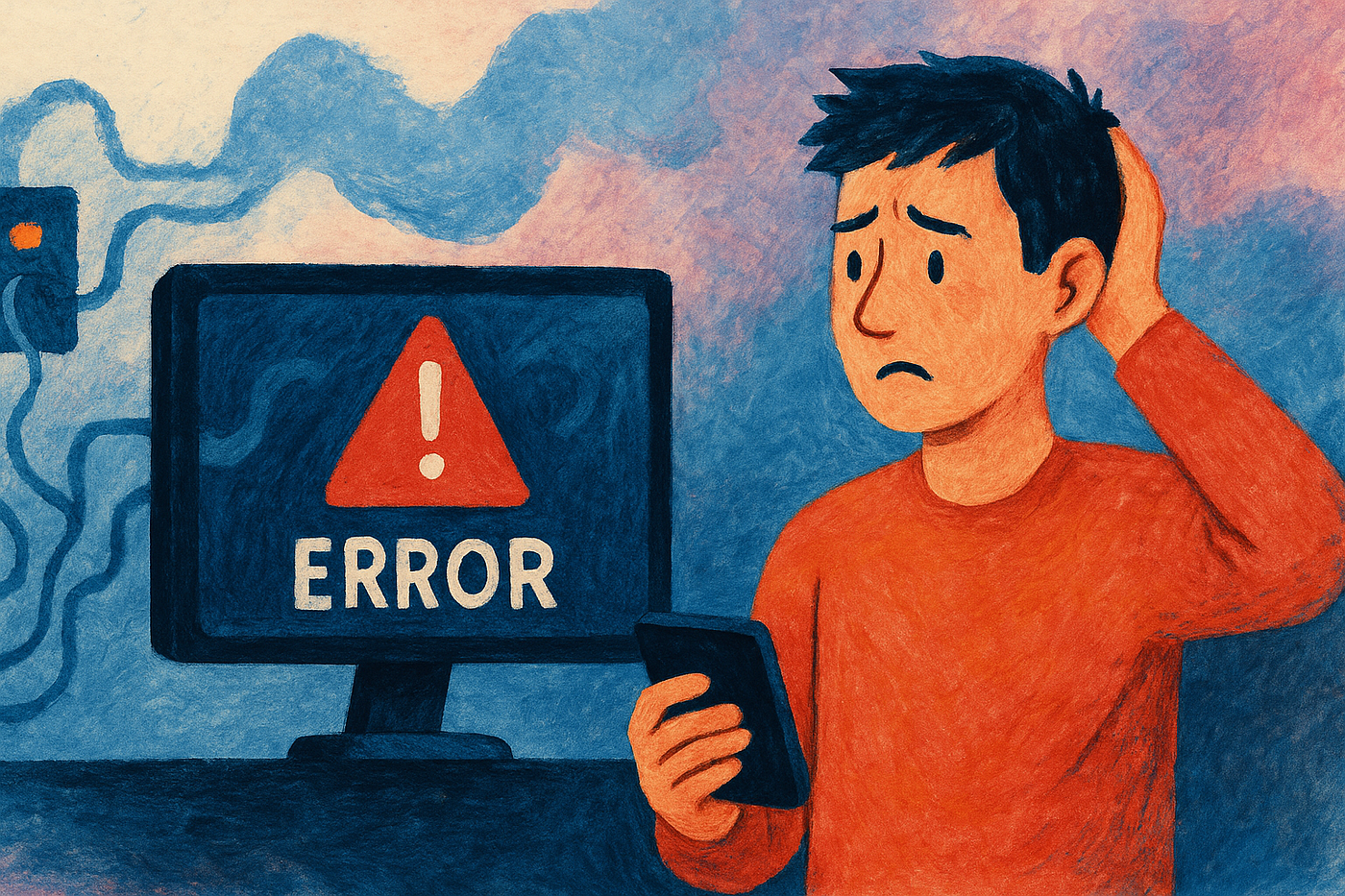 human error mistake icon